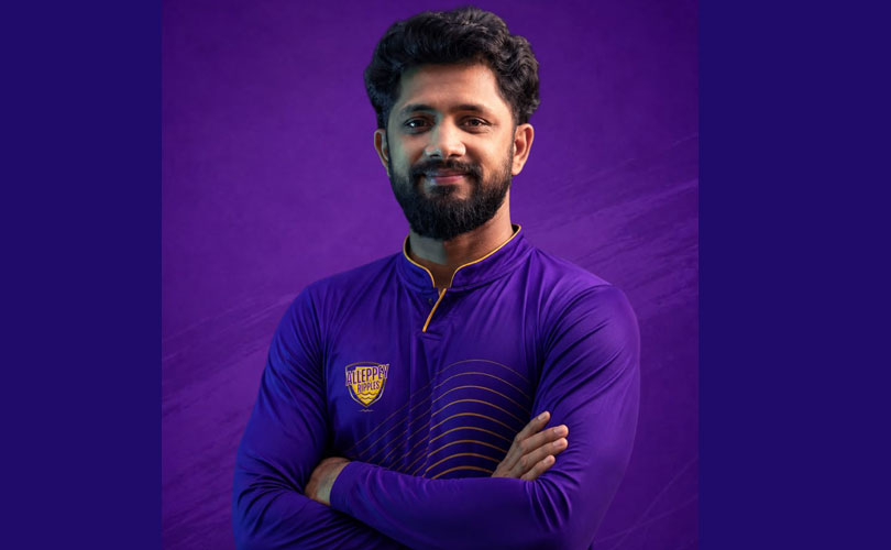 നിഖിലേഷ് സുരേന്ദ്രൻ ആലപ്പി റിപ്പിൾസ് മുഖ്യപരിശീലകൻ; പരിശീലന ക്യാമ്പ്  ആലപ്പുഴ എസ്.ഡി കോളേജിൽ തുടങ്ങി